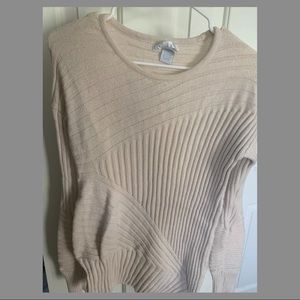 Asymmetrical design sweater